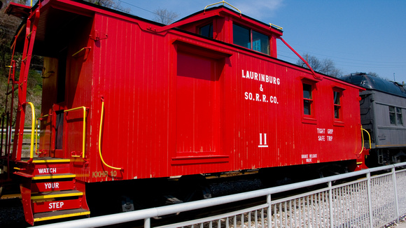 Red Caboose, shot with Leica D-lux 3