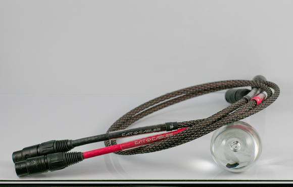 Kingcats XLR Silver Audio interconnects, order @ www.catcables.com